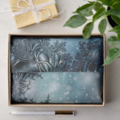 Abstraktes Winter-Fraktal 32 Hintergrundpapier Seidenpapier (Geschenk)