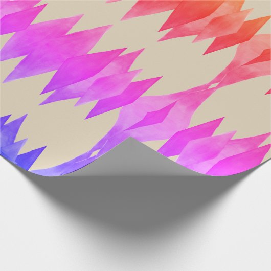 Abstraktes Wrapper Geschenkpapier (Ecke)