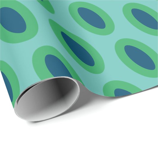 ABSTRAKTES WRAPPING-PAPIER GESCHENKPAPIER (Rolleneckpunkt)