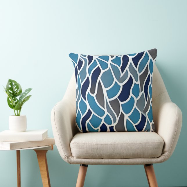 Abstraktes Wurfkissen Kissen (Stuhl )