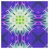 Abstraktes Zapped Kaleidoskop Stoff (Nahaufnahme)