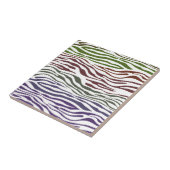 Abstraktes Zebra Fliese (Seite)