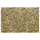 Abstraktes Zebra-Muster in Schwarz und Gelb Stoff (Fat Quarter (45,7 x 55,9 cm))