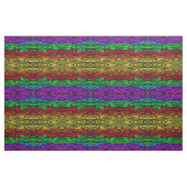 Abstraktes Zebra Regenbogenfarben Stoff (Fat Quarter (45,7 x 55,9 cm))