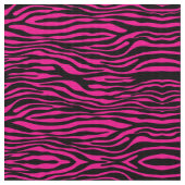 Abstraktes Zebra-Rosa und Schwarzes Stoff (Nahaufnahme)