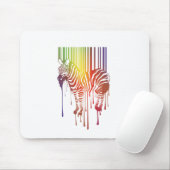 Abstraktes Zebrmauspad Mousepad (Mit Mouse)