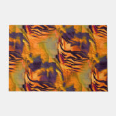 Abstraktes zeichnend Mosaik, rustikales verbrannte Fußmatte (Vorderseite)