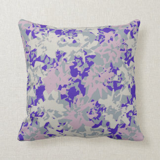 Abstraktes zeitgenössisches Akzentthrow-Kissen Kissen