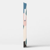 Abstraktes Zickzack-nahtloses Muster, handgemalt Case-Mate iPhone Hülle (Rückseite / Links)