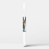 Abstraktes Zickzack-nahtloses Muster, handgemalt Case-Mate iPhone Hülle (Rückseite / Links)