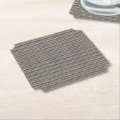 Abstraktes Zickzack-Texturmuster-Design 1311 Untersetzer (angewinkelt)