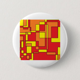 Abstraktes Ziegelmuster Button