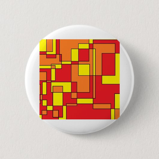 Abstraktes Ziegelmuster Button (Vorderseite)