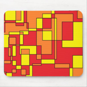 Abstraktes Ziegelmuster Mousepad