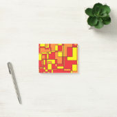 Abstraktes Ziegelmuster Post-it Klebezettel (Büro)