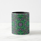 Abstraktes Zierband, gestreift Tasse (Zentrum)
