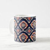 Abstraktes Ziermuster Kaffeetasse (Vorderseite Links)