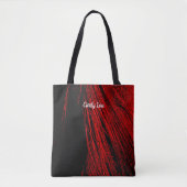Abstraktes Zitat aus dem Rotpferd Tasche (Vorderseite)