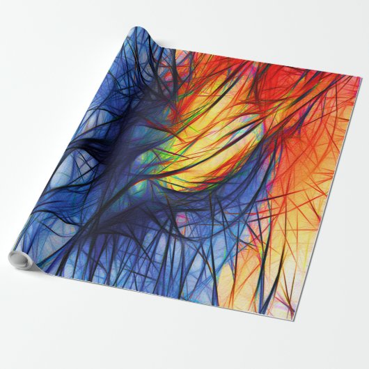 Abstraktfeeling Geschenkpapier (Ungerollt)