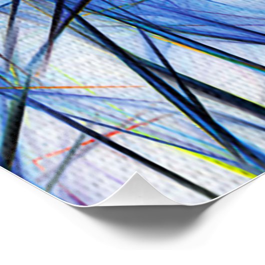 Abstraktfeeling Poster (Ecke)