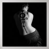 Abstraktion 001 poster (Vorne)