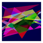 Abstraktion 25 poster (Vorderseite)