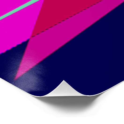 Abstraktion 25 poster (Ecke)