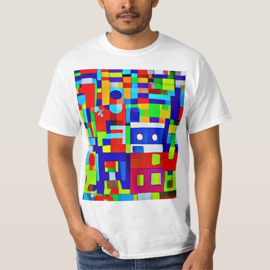 Abstraktion 63 T-Shirt (Vorderseite)