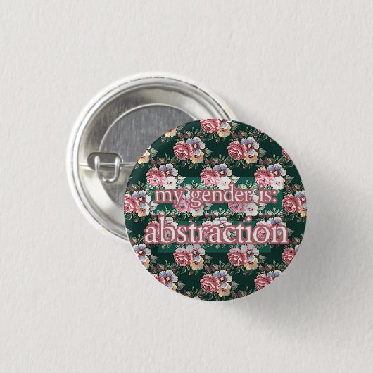 Abstraktion Button (Vorne & Hinten)