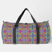 Abstraktion des Farbswirls Duffle Bag (Rückseite)