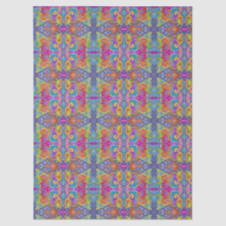 Abstraktion des Farbswirls Seidenpapier