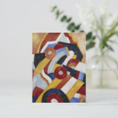 Abstraktion durch Marsden Hartley Postkarte (Stehend Vorderseite)