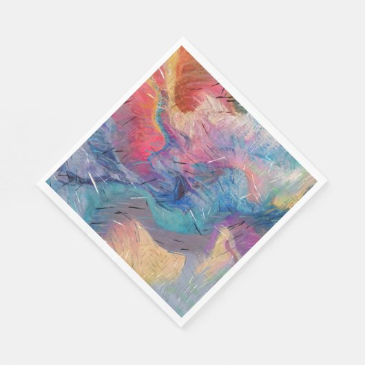 Abstraktion durch Soul Serviette (Ecke)