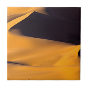 Abstraktion einer Sanddüne Fliese