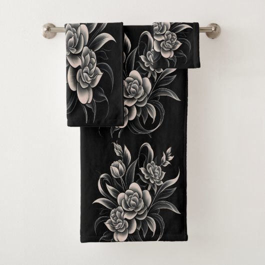 Abstraktion eingekapselt badhandtuch set (Insitu)