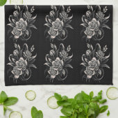 Abstraktion eingekapselt geschirrtuch (Gefaltet)