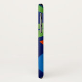 Abstraktion, Fisch, Karpfen, Kubismus, Case-Mate iPhone Hülle (Hinten/Links)