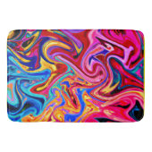 Abstraktion für Visuelle Auswirkungen Badematte (Vorderseite)