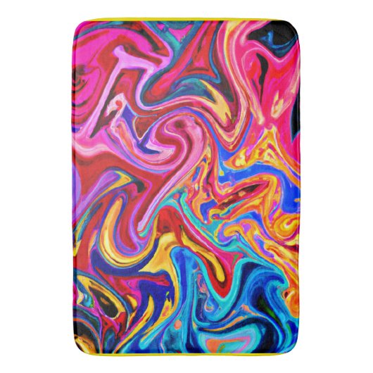 Abstraktion für Visuelle Auswirkungen Badematte (Vorderseite Vertikal)