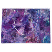 Abstraktion Große Geschenktüte (Vorderseite)