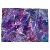 Abstraktion Große Geschenktüte (Rückseite)