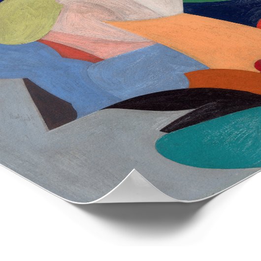 Abstraktion | Jay Van Everen Poster (Ecke)