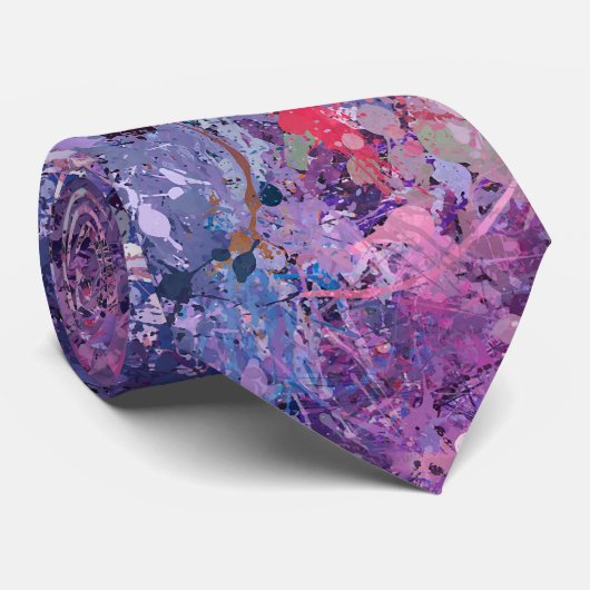 Abstraktion Krawatte (Gerollt)