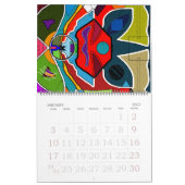 ABSTRAKTION Original-Kalender für digitale Zeichnu Kalender (Jan 2027)