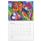 ABSTRAKTION Original-Kalender für digitale Zeichnu Kalender (Feb 2027)