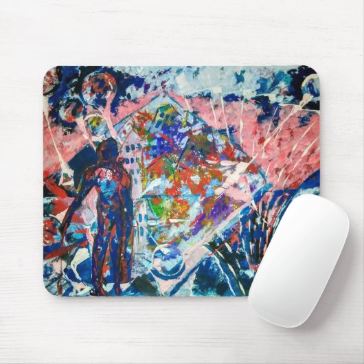 Abstraktion, Raum, Universum, Außerirdischen Mousepad (Mit Mouse)