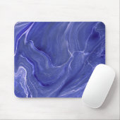 Abstraktion von Indigo Violet Agate Mousepad (Mit Mouse)