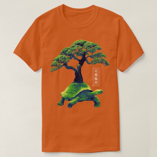 Abstraktion von Schildkröten T-Shirt (Design vorne)