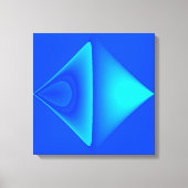 Abstraktion von Wasser Leinwanddruck (Vorderseite)