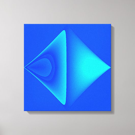 Abstraktion von Wasser Leinwanddruck (Vorderseite)